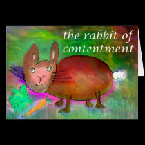 Rabbit of Contentment [card] cards