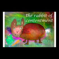Rabbit of Contentment [poster] posters