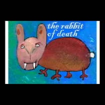 Rabbit of Death [poster] posters