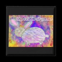 Rabbit of Peace [magnet] magnets