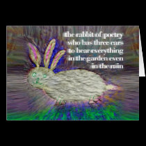 Rabbit of Poetry [card] cards
