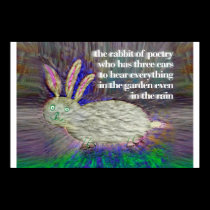 Rabbit of Poetry [poster] posters