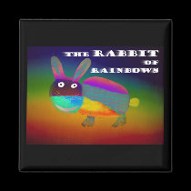 Rabbit of Rainbows [magnet] magnets