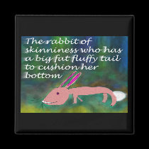Rabbit of Skinniness [magnet] magnets