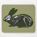 rabbit skeleton mousepads