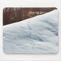 Rabbit Tracks Mouse Pad mousepads