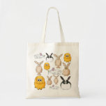 Rabbits. Canvas Bags