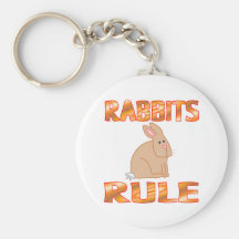 RABBITS RULE KEY CHAINS