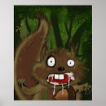 Rabid Squirrel Poster