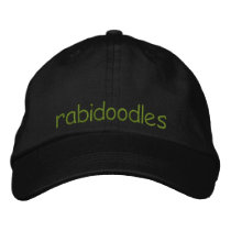 rabidoodles cap embroidered baseball caps