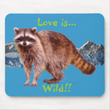 RACCOON BABY Collection Mouse Mats