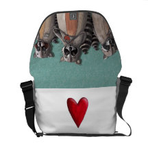 Raccoon bag messenger bags