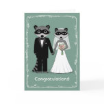 Raccoons Happily Ever After Congratulations