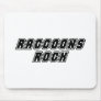 Raccoons Rock Mouse Mat