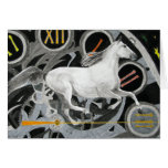 Race Against Time Greeting Cards