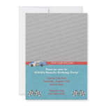 Race Car Birthday Invitation