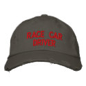 race car driver baseball cap embroidered hats