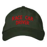 race car driver baseball cap embroidered hats