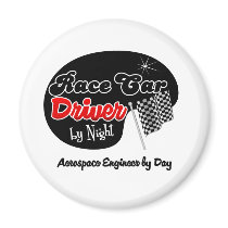 Race Car Driver by Night Aeorspace Engineer by Day