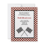 Race Car Party Invitation