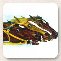 Race Horses Coasters