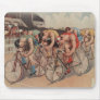Race to the line - Vintage Cycle Race gift Mouse Pad