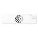 Racecar #1 bumper stickers