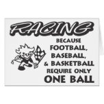 RACING BECAUSE