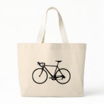 racing bike - racer bicycle canvas bag