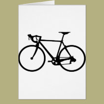racing bike - racer bicycle cards