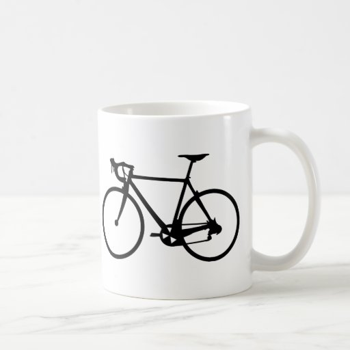 racing bike - racer bicycle coffee mug