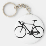 racing bike - racer bicycle key chain