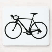 racing bike - racer bicycle mouse mats