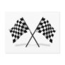 Racing Checkered Flags Postcard