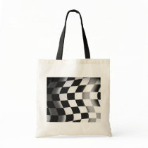 Racing Flag Tote Bags