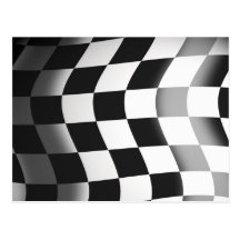 Racing Flag Postcards