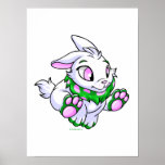 Racing green Cybunny posters