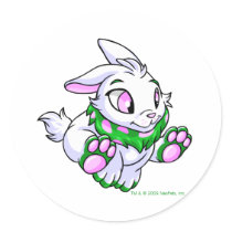 Racing green Cybunny stickers