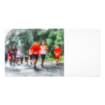 Racing in the Rain Photo Card Template