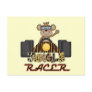 Racing Monkey Tshirts and Gifts Postcard