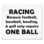 Racing photography