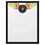 Racing Skull in Flaming Wheel flyers