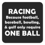 Racing stickers