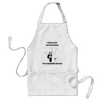 Racist panda apron