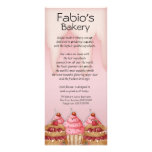 Rack Card Bakery Busniess, Caterer, Coffee Shop