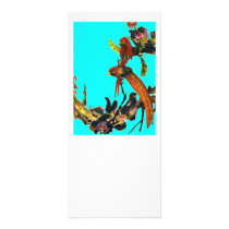 Rack Card Template 1 Hong Kong Birds Blue