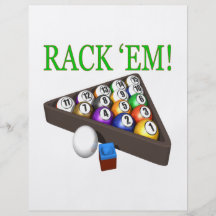 Rack Em 4 Flyer Design
