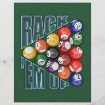Rack Em Up Flyers