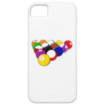 Rack of Pool Balls iPhone 5 Covers