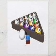 Racked Balls 2 Personalized Flyer